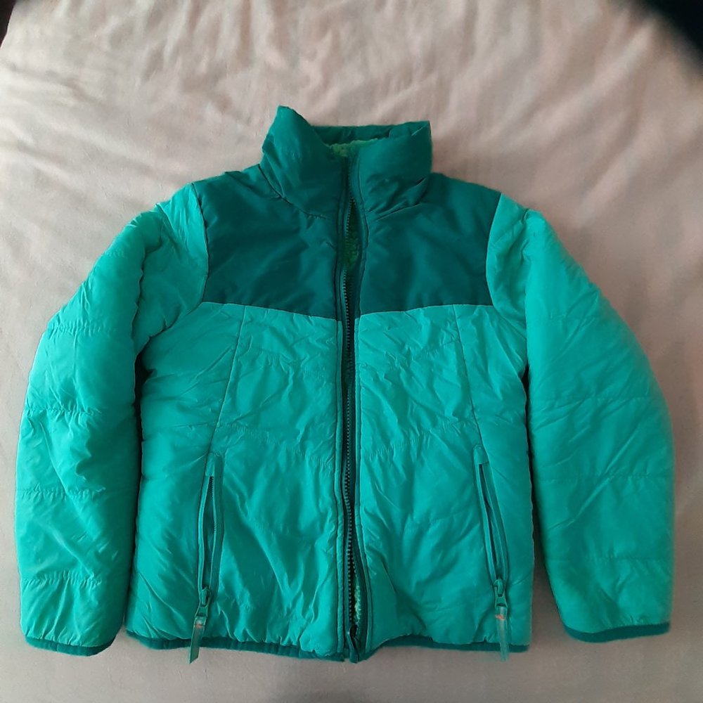 WARM SHERPA-LINED JACKET COAT SIZE 7 - Picture 1 of 5